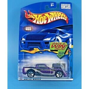 2002 Hot Wheels #68 Corvette Series 2/4 '97 CORVETTE Purple w/5 Spoke-Variation